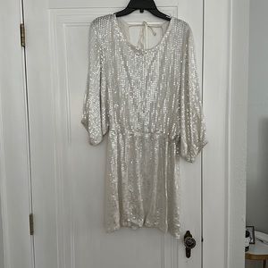 Show Me Your MuMu Sequin cinched mini dress